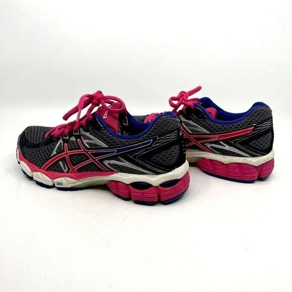 Asics Womens Gel Flux 2 Running Shoes Multicolor T568N Low Top Lace Up 6 - Picture 7 of 9